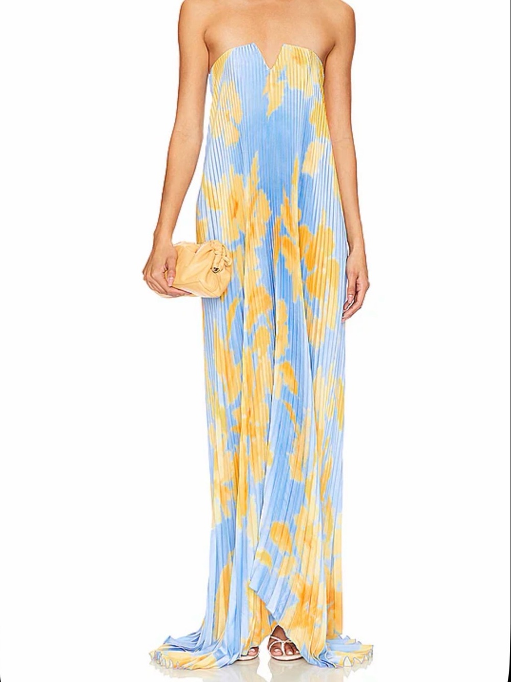 Black Tie Gown in Jardin Blue